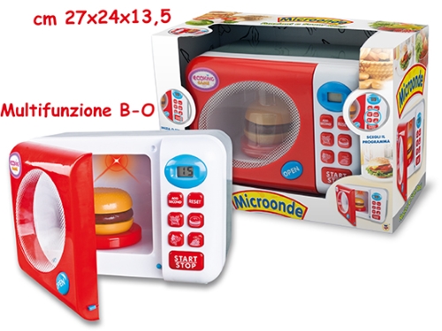 Giocattoli online FORNO MICROONDE CON ACCESSORI B/O 63686 - Barcode / Ean:  8017967636861